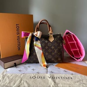 Louis Vuitton - Speedy Monogram Lock Key Dust Bag